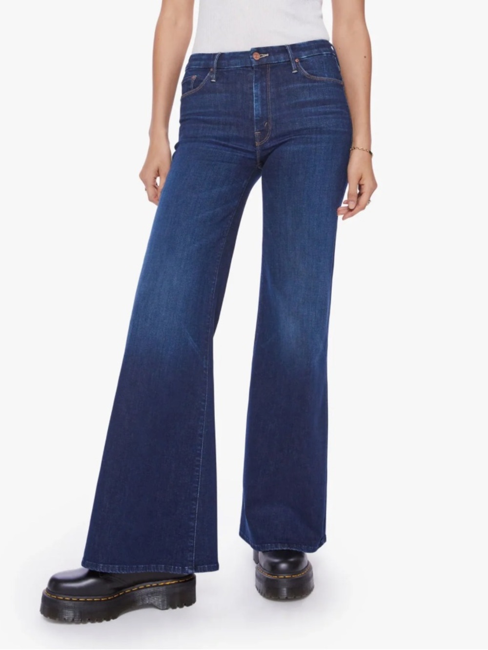Mother The Roller Sneak Jeans in Off Limits Size 30
